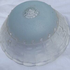 Antique 1940s ceiling light lampshade